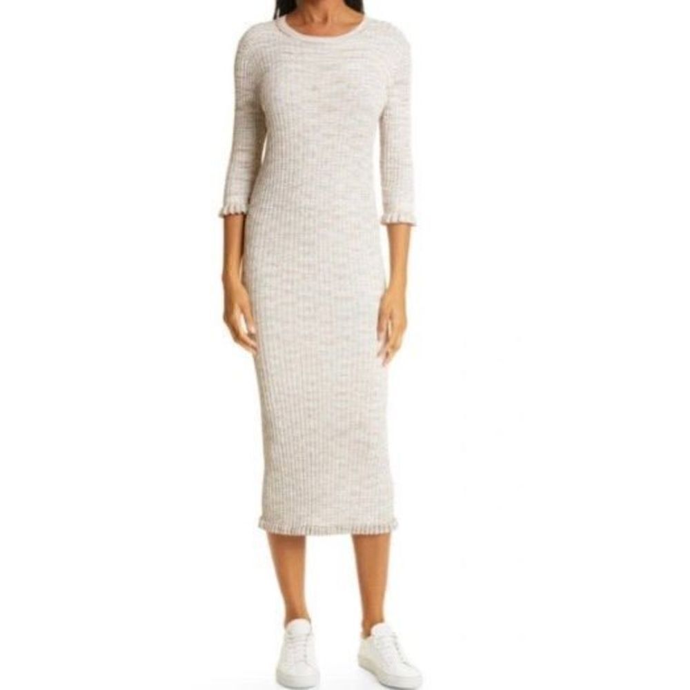 VERONICA BEARD RICHIE SPACE-DYED KNIT DRESS NWOT Size Small